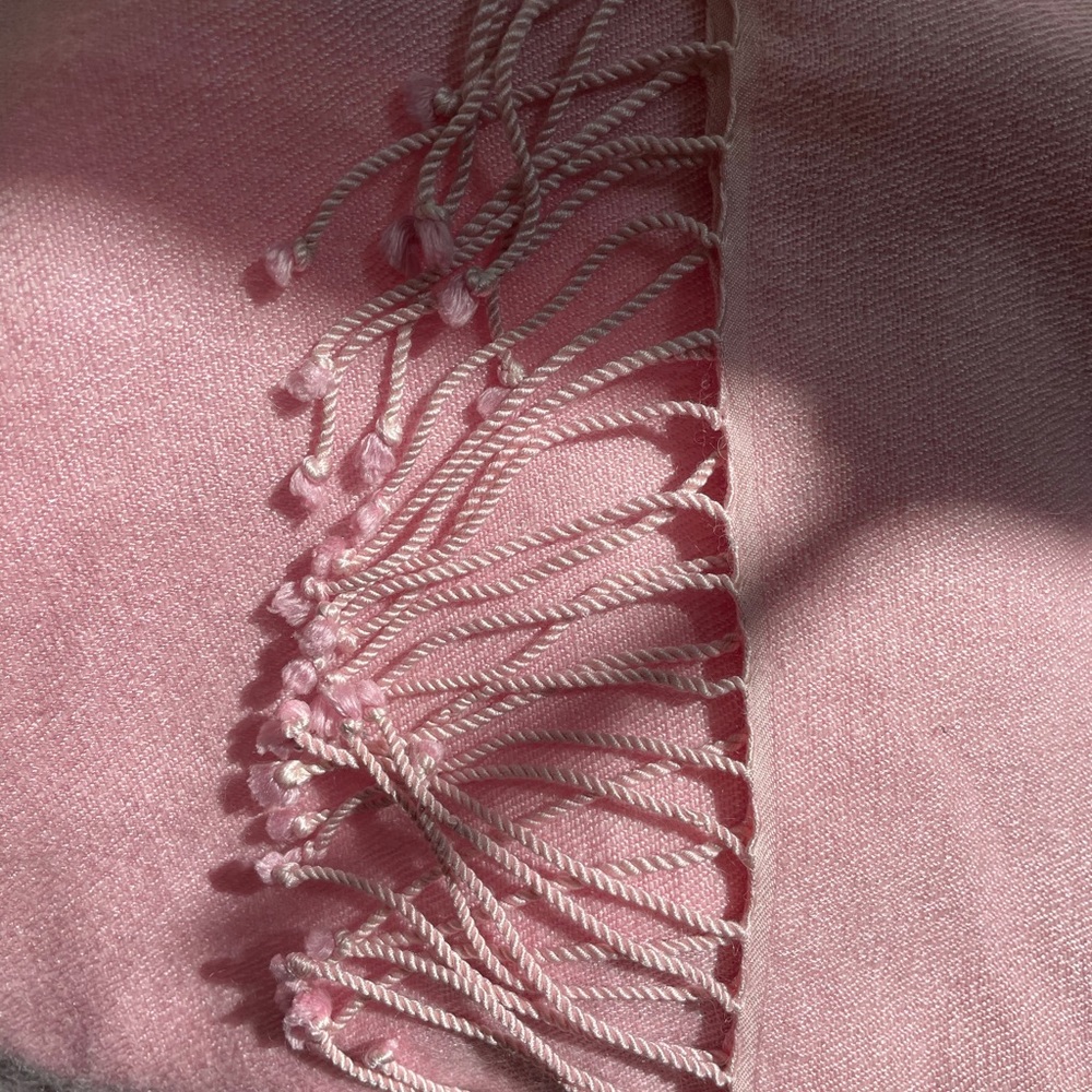 Pashmina and silk shawl